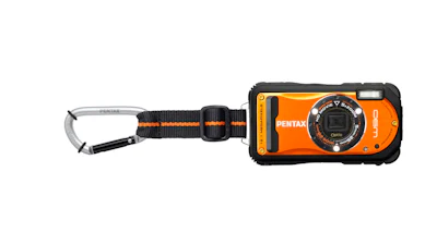 Optio W90 nu ook in het oranje