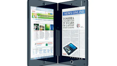 Toshiba komt met dual-screen laptop in zakformaat