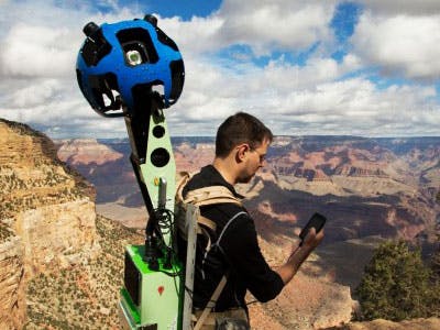 Google Street View gaat Grand Canyon in