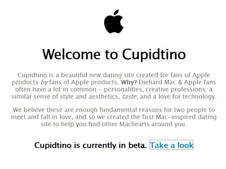 Datingsite speciaal voor Apple-fans