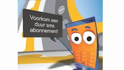 Sms-les op school voor tieners