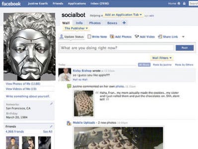 Facebook aangevallen door Socialbots