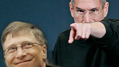 Gates laconiek over aantijgingen van Jobs
