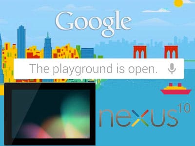 Google Nexus 10-scherm scherper dan Apple iPad