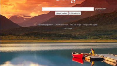 Hoe krijg ik de foto op Googles homepage weg?