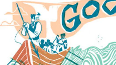 Herman Melville Moby Dick Google Doodle
