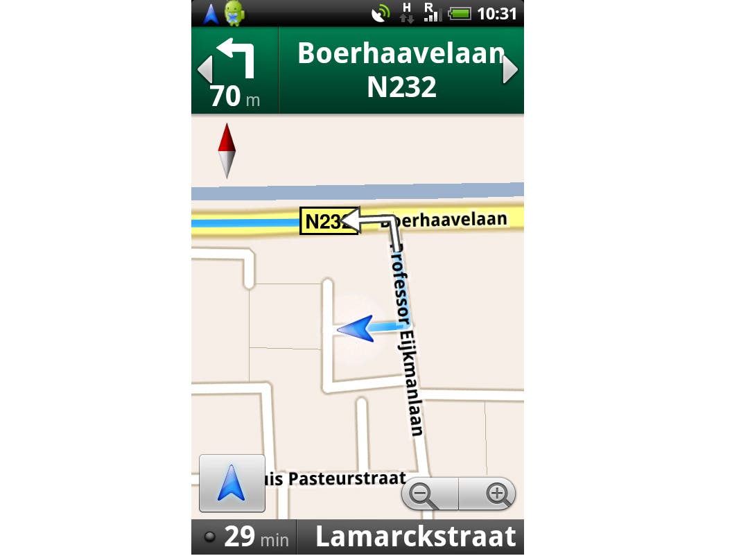 Google Maps navigatie nu actief in Nederland