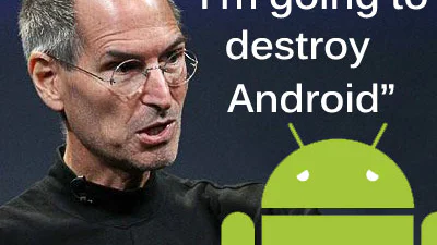 Steve Jobs wilde Android kapotmaken