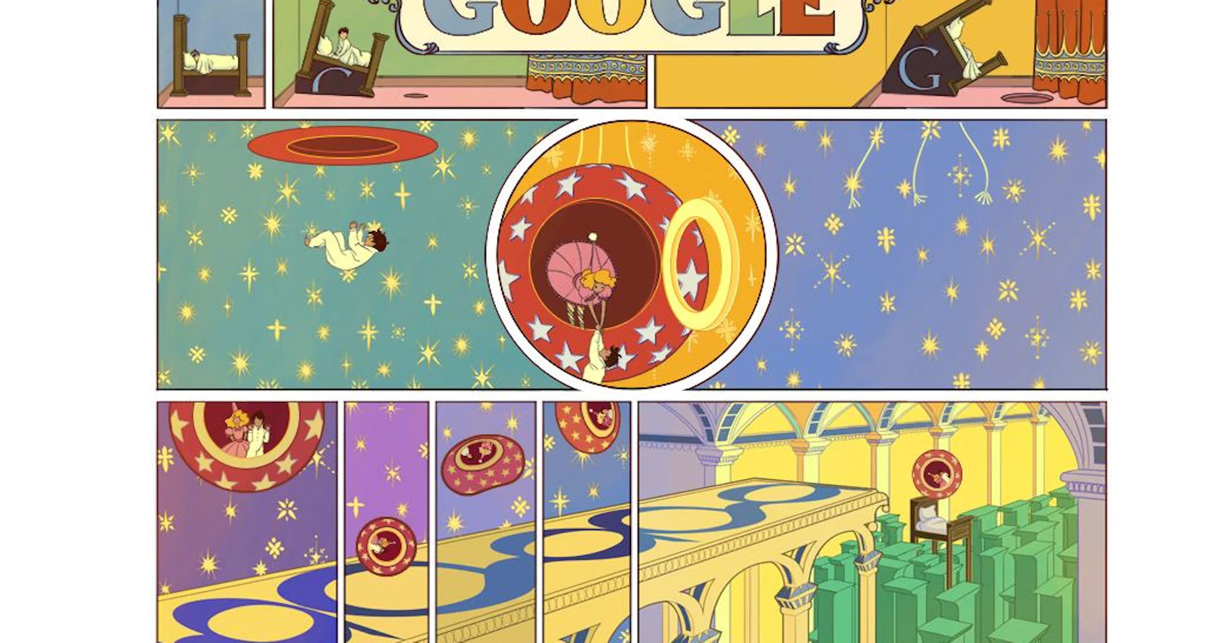 Winsor McCay Little Nemo Google Doodle