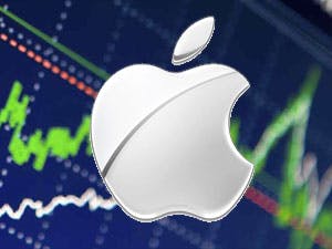Dalende aandelenkoers Apple ondanks flinke winst