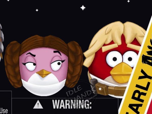 Angry Birds en Star Wars komen samen