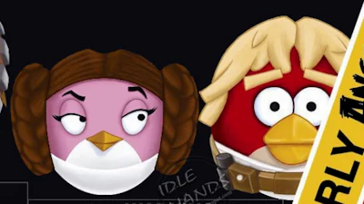 Angry Birds en Star Wars komen samen