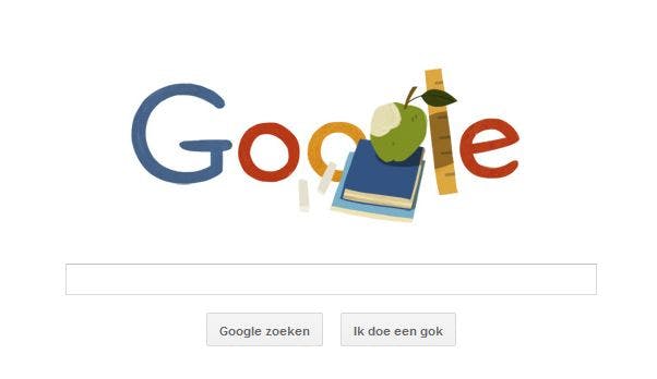 Dag van de Leraar Google Doodle