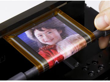 Haardun oled-scherm van Sony