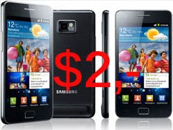 Samsung anti-Apple-actie: Galaxy S II voor $2