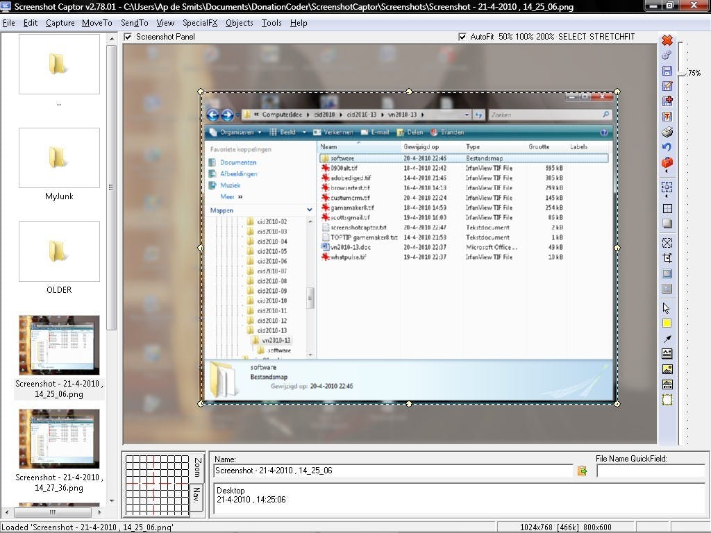 Verse download: Screenshot Captor
