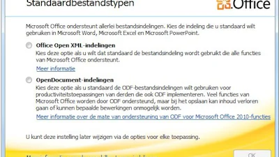 Worden Microsoft en odf vrienden?