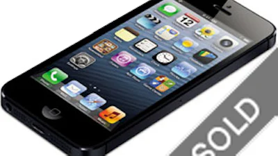 iPhone 5 voor 1625 dollar op eBay
