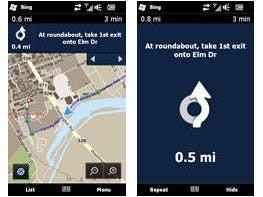 Microsoft: gratis navigatie in Bing Maps