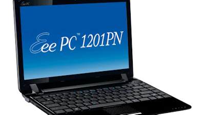 Asus netbook: Eee PC Seashell 1201