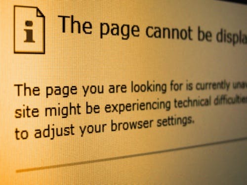 Error 404 wordt mogelijk opsporingsbericht