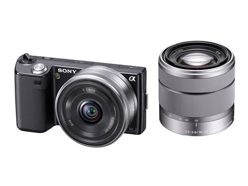 Sony NEX: compactcamera met spiegelreflextechnologie