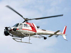 Google Maps over in helikopter