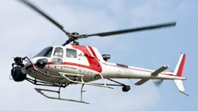 Google Maps over in helikopter