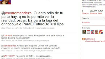 Venezuelaanse president huurt 200 Twitteraars in