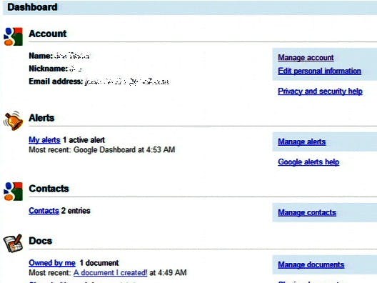 Google Dashboard bestaat een half jaar 