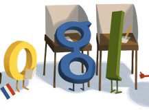 Verkiezingen 2012 Google Doodle