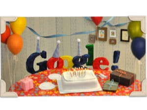 Google viert 13e verjaardag