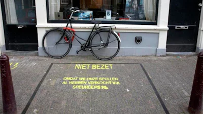 Niet-bezette vrijmarktplekken zijn stunt