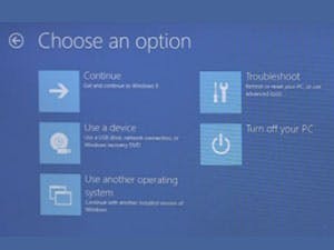 Windows 8 bootproces in Metro-stijl