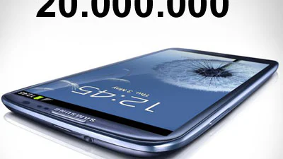 Samsung Galaxy S III 20 miljoen keer verkocht in 100 dagen