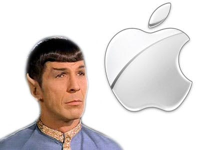 Apple vs Star Trek 