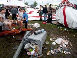Pukkelpopramp gevolg van illegaal downloaden