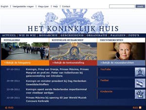 Koninklijk Huis website kost €300.000 extra