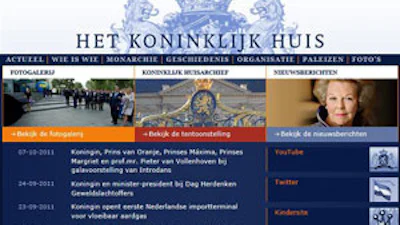 Koninklijk Huis website kost €300.000 extra