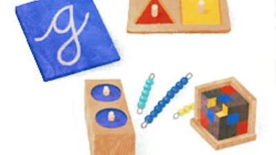 Maria Montessori Google Doodle
