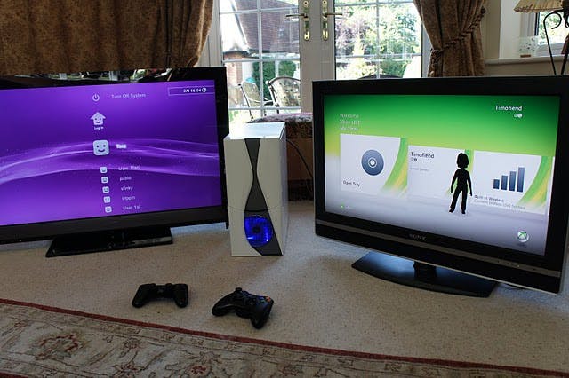 Casemod: werkende PS3 en Xbox 360 in pc-kast