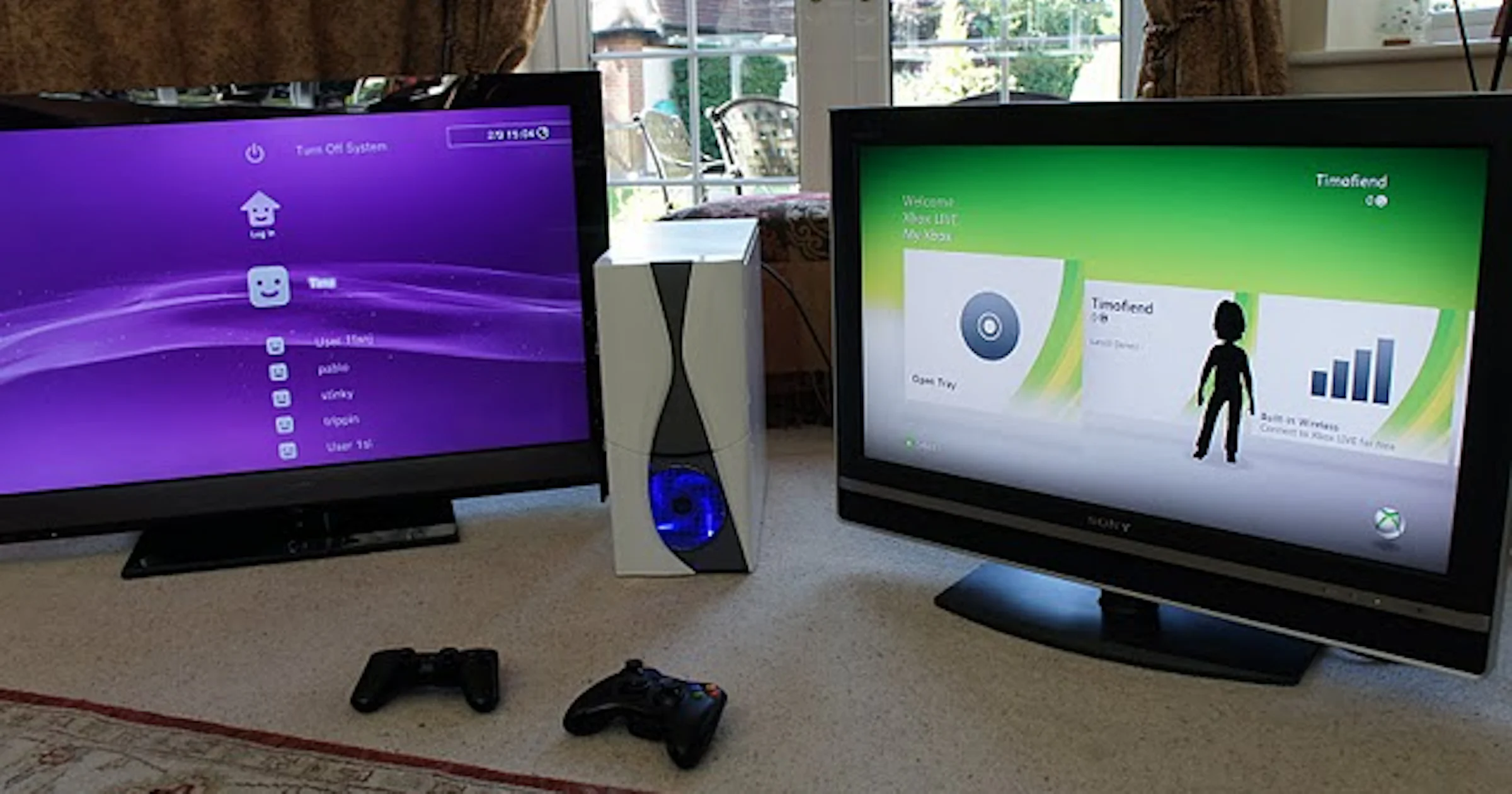 Casemod: werkende PS3 en Xbox 360 in pc-kast