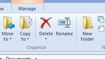 Verkenner Windows 8 gebruikt Office-lint