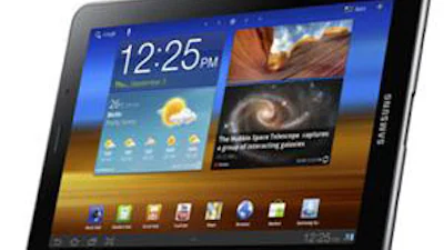 Samsung Galaxy Tab 7.7 door Apple verbannen van IFA