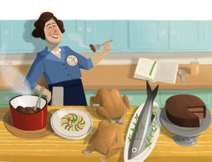 Julia Child Google Doodle