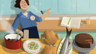 Julia Child Google Doodle