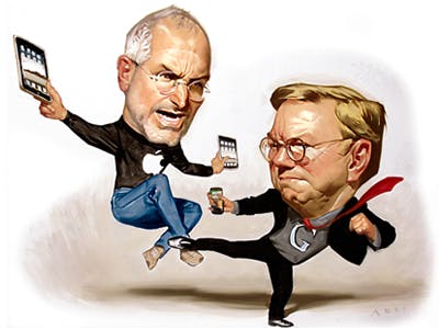Google genereert meer ‘buzz’ dan Apple