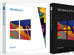 Windows 8 verpakkingen getoond