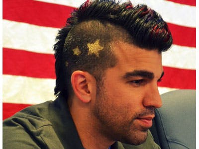'Mohawk Guy' Bobak Ferdowsi hit op internet