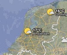 Google Maps uitgebreid met weerbericht